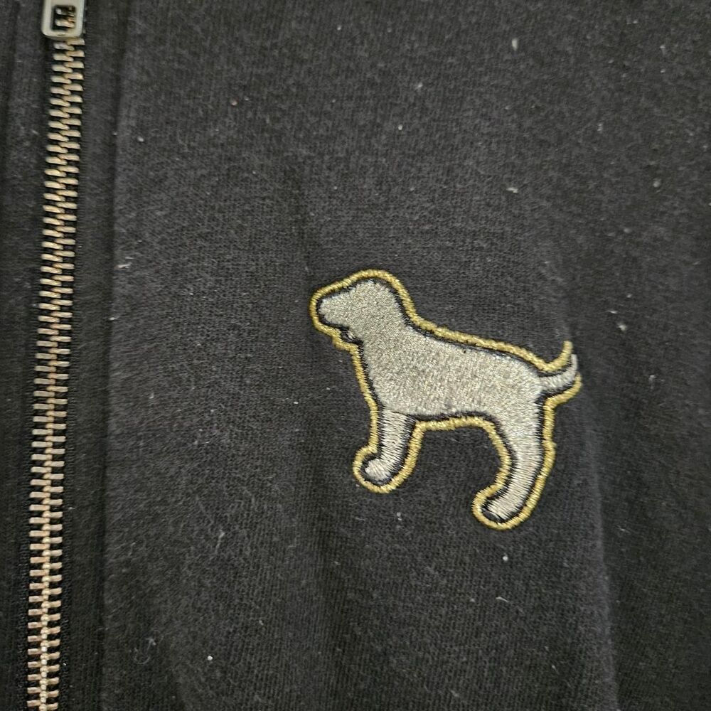 victoria's secret pink black bling hoodie - Picture 7 of 8